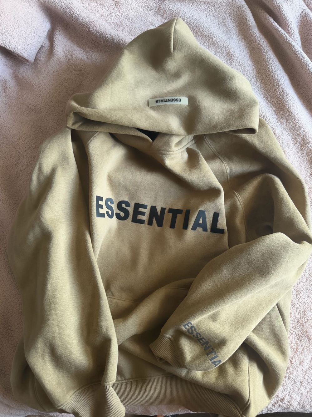 ESSENTIALS Beige/Tan Hoodie